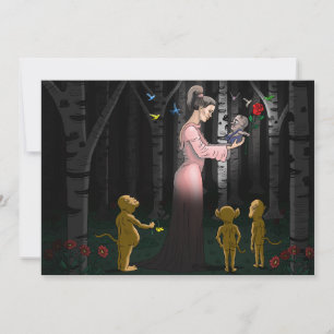 Carte La Saint-Valentin de l'amour de gobelin