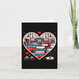 Carte La Saint-Valentin de l'amour littéraire pour l'ama