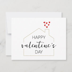 Carte La Saint-Valentin des cœurs de l'immobilier 