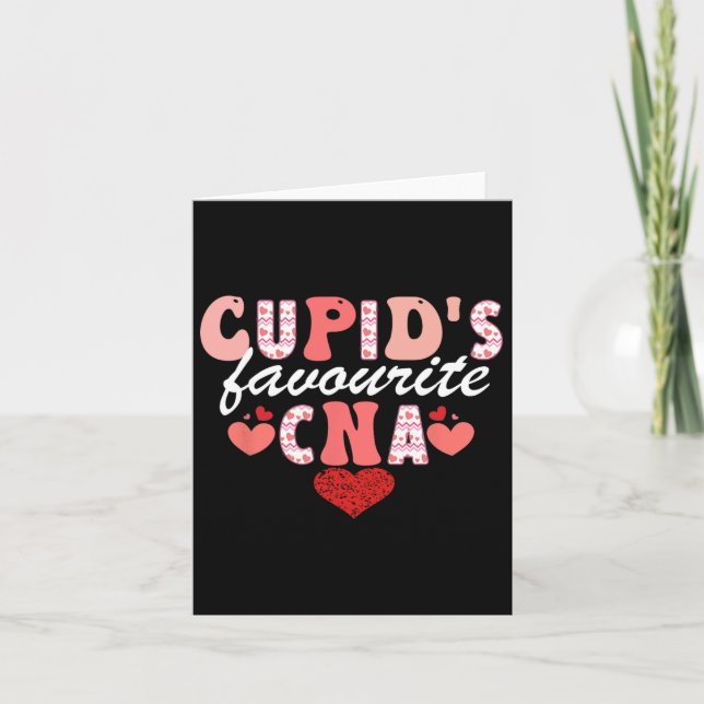 Carte La Saint-Valentin préférée de Cupidon Infirmière c (Devant)