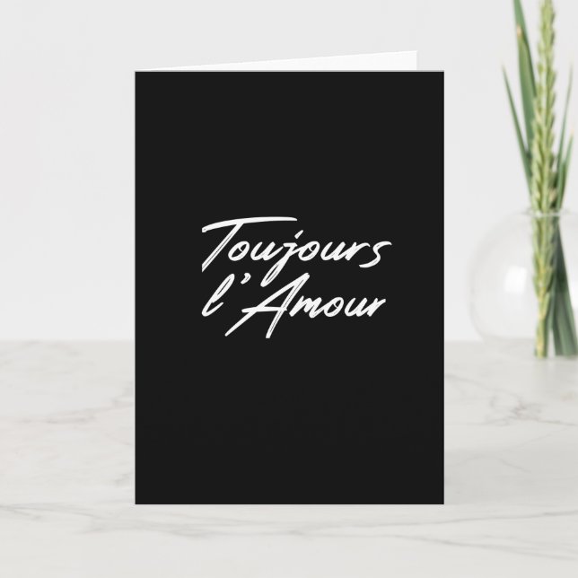Carte La Saint-Valentin - Toujours L'Amour (Devant)