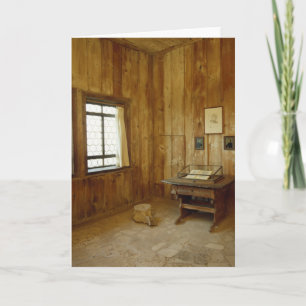 Carte La salle de Luther dans le château de Wartburg