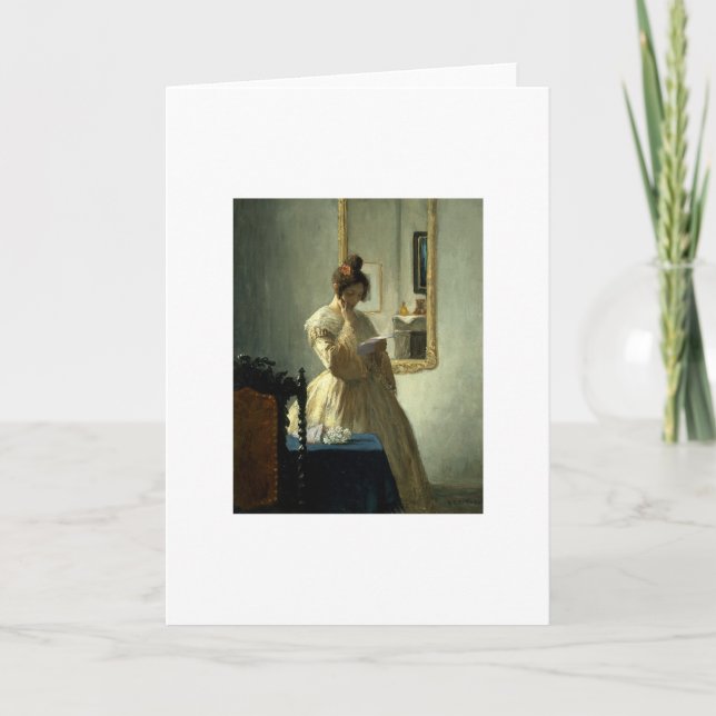 Carte La salutation de lettre (Devant)