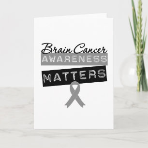 Carte La sensibilisation au cancer du cerveau est import