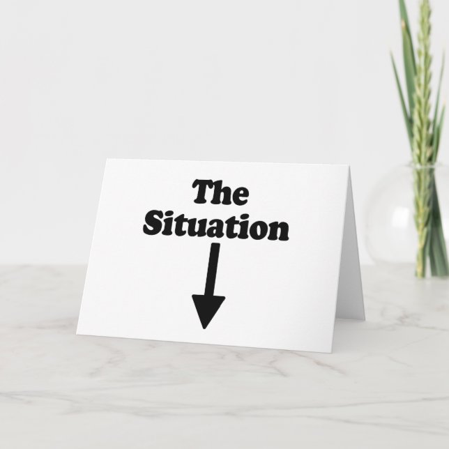 Carte La situation (chemise d'ascenseur) (Devant)