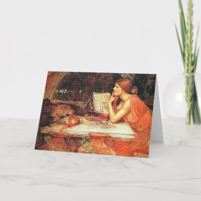 Carte : La Sorcière - John Waterhouse (Devant)