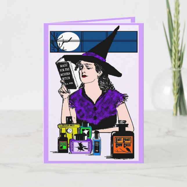 Carte La sorcière moderne (Devant)