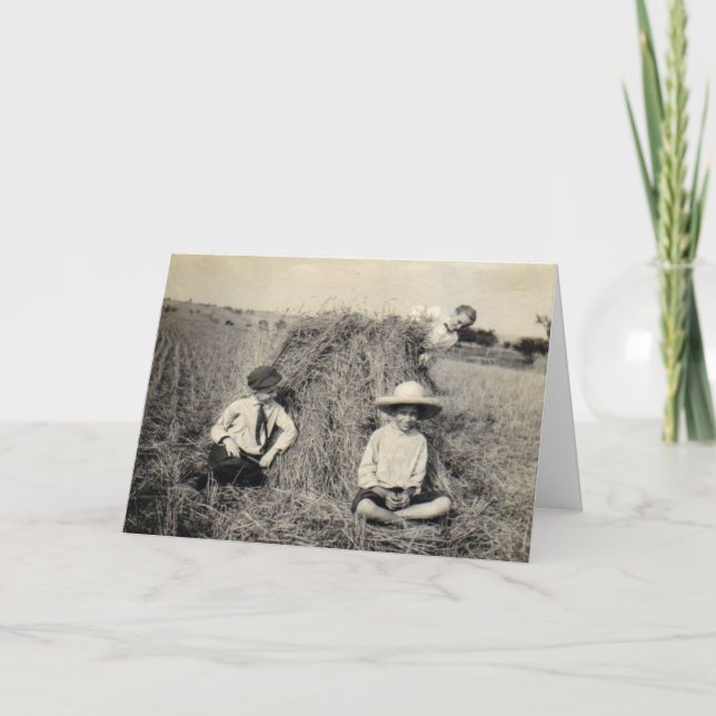 Carte La surprise de la grand-maman (Devant)