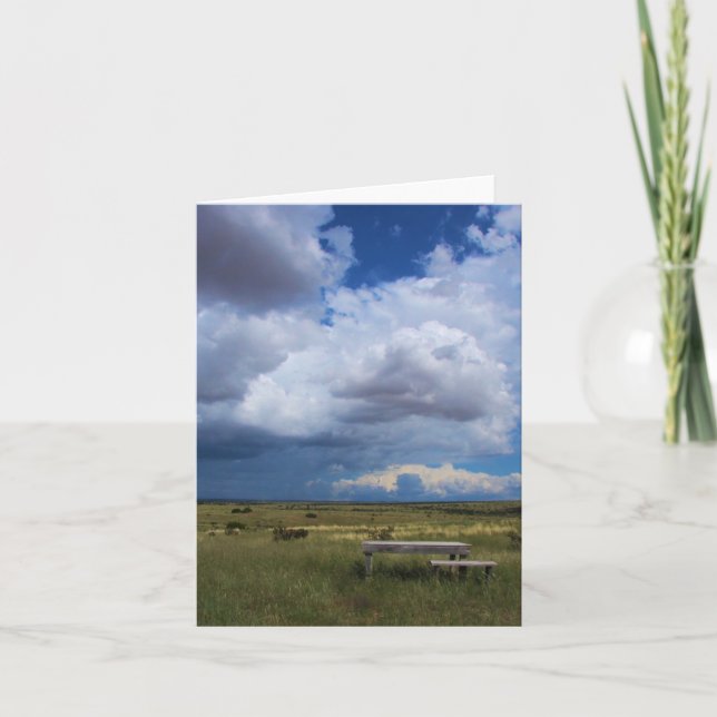 Carte la table, Santa Fe Nouveau Mexique (Devant)