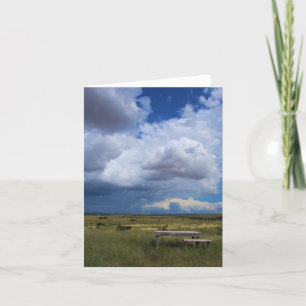 Carte la table, Santa Fe Nouveau Mexique