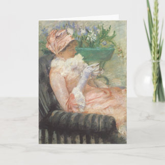 Carte La tasse de thé de Cassatt