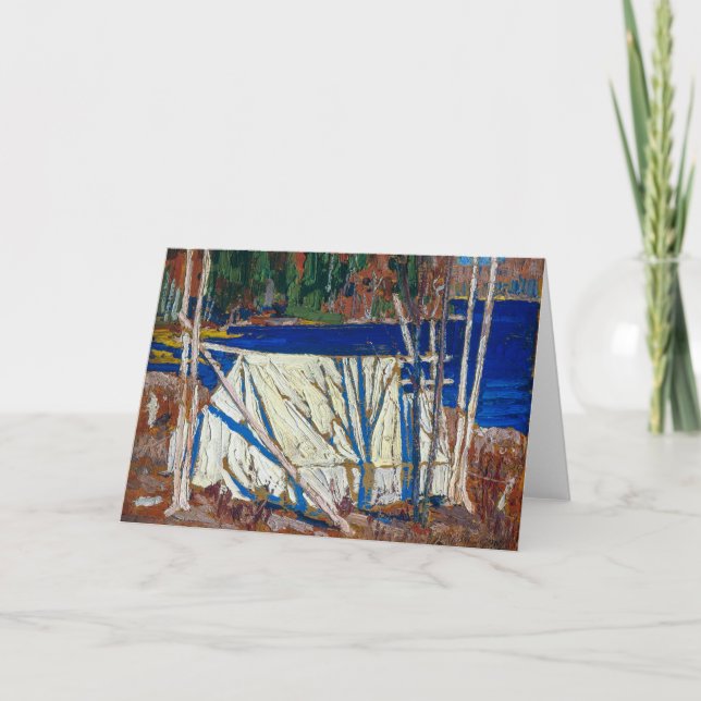 Carte La tente | Tom Thomson | (Devant)