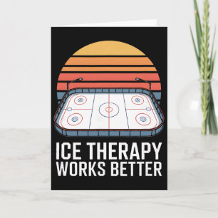 Carte La thérapie par la glace fonctionne mieux Patinoir