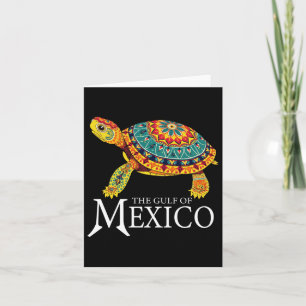 Carte La Tortue De Mer Graphique Golfe Du Mexique N'Oubl