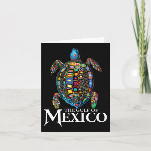 Carte La Tortue De Mer Graphique Golfe Du Mexique N'Oubl