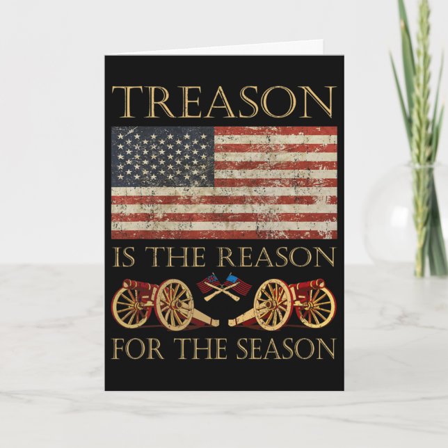 Carte La trahison est la raison de la saison d'indépenda (Devant)