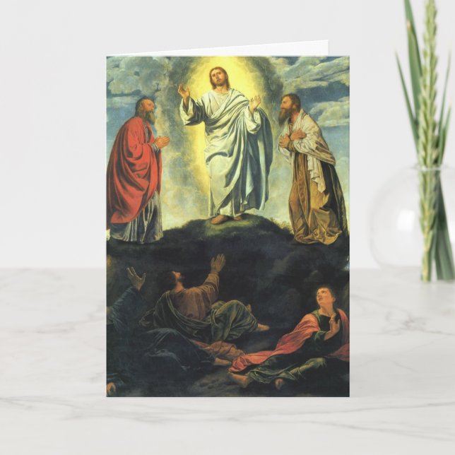 Carte La Transfiguration de Giovanni Girolamo Savoldo (Devant)