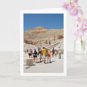 Carte La Vallée des Rois, Groupe de Tourisme, Égypte
