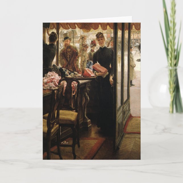 Carte La Vendeuse - Tissot (Devant)