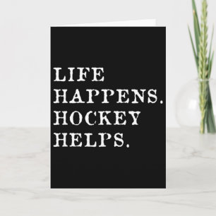 Carte La vie arrive Hockey aide _3