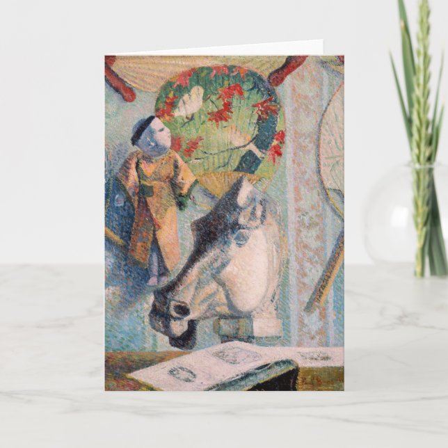 Carte La vie avec la tête du cheval | Paul Gauguin (Devant)