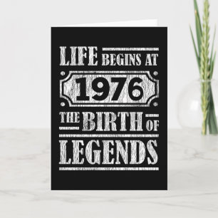 Carte La vie commence 1976 La naissance de la légende 46