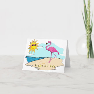 Carte La vie de plage