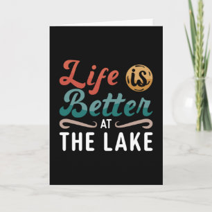 Carte La Vie En Wakeboard Est Meilleure Au Lake Wakeboar