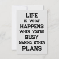 La Vie Est... Devis motivationnel drôle