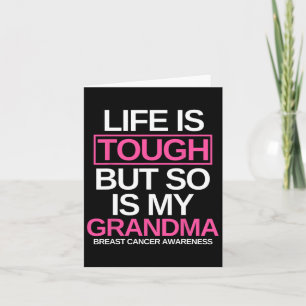 Carte La Vie Est Difficile, Mais Mon Grand-Mère Est Auss