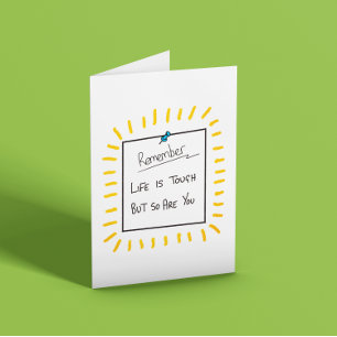 Carte La Vie Est Difficile, Mais Vous Aussi