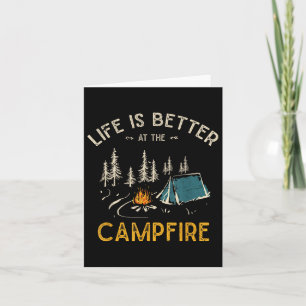Carte La Vie Est Meilleure Au Camper Camper C Funny Camp