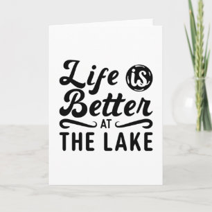 Carte La Vie Est Meilleure Au Lake Wakeboard Wakeboard W