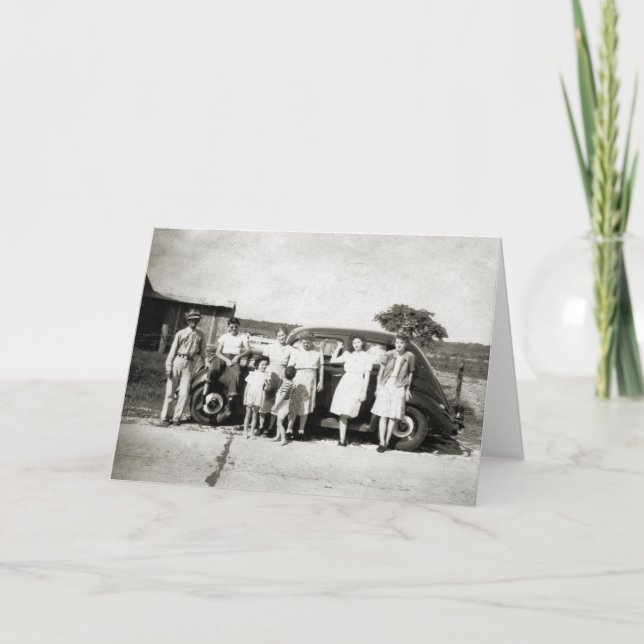 Carte la vie pendant les années '40 (Devant)