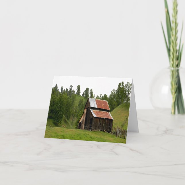 Carte La vieille grange... (Devant)