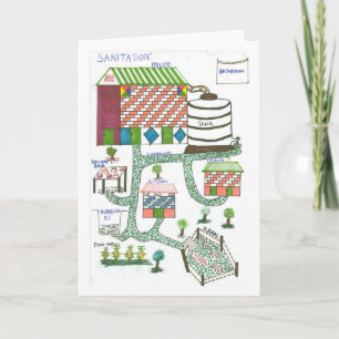 Carte La vision de Lydia de son quartier familial