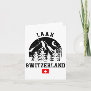 Carte Laax Suisse Station de ski Alpes Ski alpin Swi
