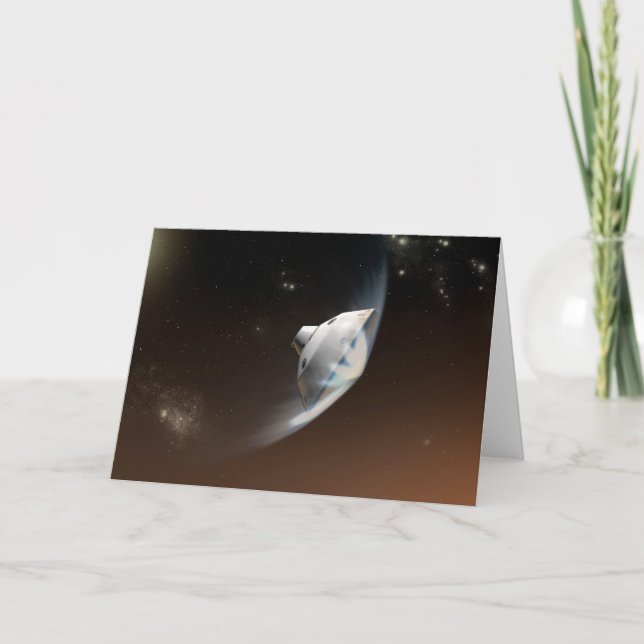 Carte Laboratoire des sciences de Mars - Capsule Aérocoq (Devant)