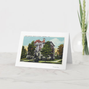 Carte Laboratoire Scott de l'Université Wesleyan