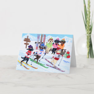 Carte Laboratoires de ski nordique Peinture