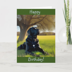 Carte Labrador Retriever Birday