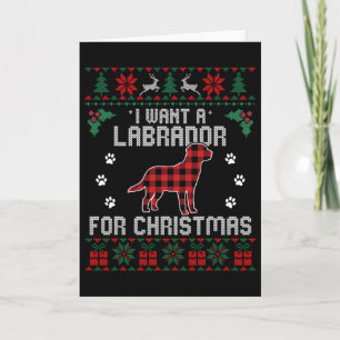 Carte Labrador Retriever Cadeaux Amoureux de les chiens
