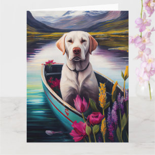 Carte Labrador sur une pagaie : Une aventure panoramique