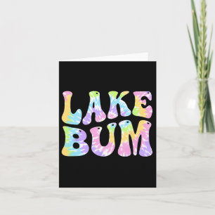 Carte Lac Bum Pêche d'été Bateau à voile Bateau femmes