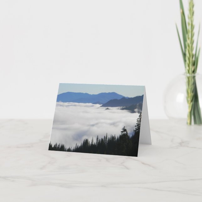 Carte Lac de brouillard.... (Devant)