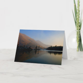 Carte LAC DE GLACE : Octobre Matin