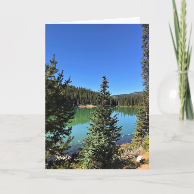 Carte Lac Devil, Oregon (Devant)