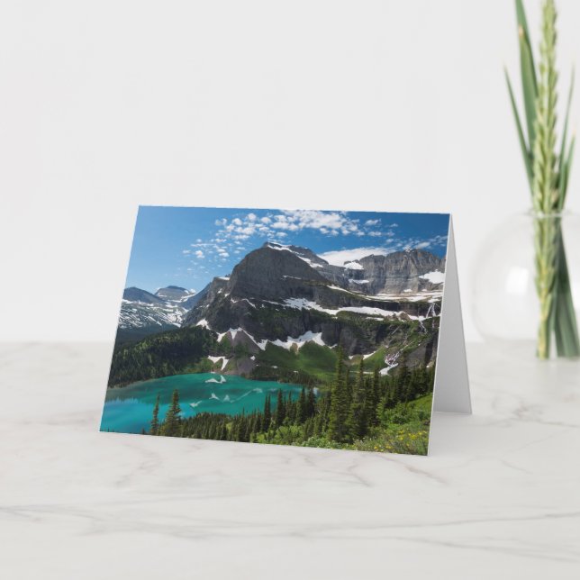 Carte Lac Grinnell (Devant)