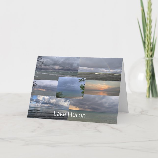 Carte Lac Huron (Devant)
