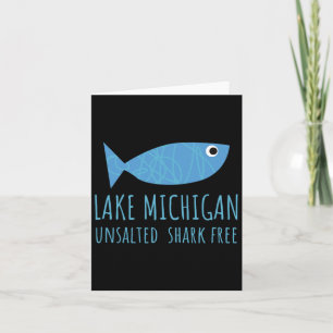 Carte Lac Michigan Requin non salé Gratuit Poisson des G